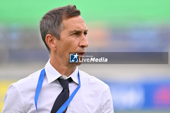 2024-09-05 - Carmine Nunziata coach of Italy U21 during the UEFA U21 Euro 2025 Qualifier match between Italy and San Marino at the Domenico Francioni Stadium on September 5, 2024 in Latina, Italy. - UEFA UNDER 21 - ITALY VS SAN MARINO - OTHER - SOCCER