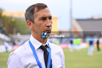 2024-09-05 - Carmine Nunziata coach of Italy U21 during the UEFA U21 Euro 2025 Qualifier match between Italy and San Marino at the Domenico Francioni Stadium on September 5, 2024 in Latina, Italy. - UEFA UNDER 21 - ITALY VS SAN MARINO - OTHER - SOCCER