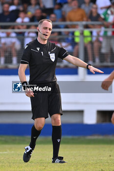 2024-09-05 - Referee Marek Radina (CZE) during the UEFA U21 Euro 2025 Qualifier match between Italy and San Marino at the Domenico Francioni Stadium on September 5, 2024 in Latina, Italy. - UEFA UNDER 21 - ITALY VS SAN MARINO - OTHER - SOCCER