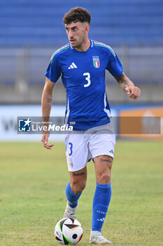 2024-09-05 - Matteo Ruggeri (ITA) during the UEFA U21 Euro 2025 Qualifier match between Italy and San Marino at the Domenico Francioni Stadium on September 5, 2024 in Latina, Italy. - UEFA UNDER 21 - ITALY VS SAN MARINO - OTHER - SOCCER