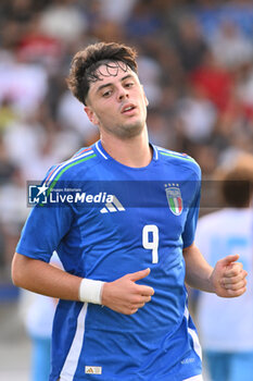 2024-09-05 - Giuseppe Ambrosino (ITA) during the UEFA U21 Euro 2025 Qualifier match between Italy and San Marino at the Domenico Francioni Stadium on September 5, 2024 in Latina, Italy. - UEFA UNDER 21 - ITALY VS SAN MARINO - OTHER - SOCCER