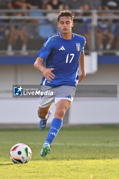 2024-09-05 - Niccolo Pisilli (ITA) during the UEFA U21 Euro 2025 Qualifier match between Italy and San Marino at the Domenico Francioni Stadium on September 5, 2024 in Latina, Italy. - UEFA UNDER 21 - ITALY VS SAN MARINO - OTHER - SOCCER