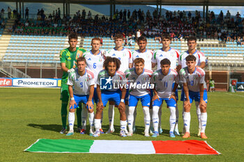 2024-09-10 - Italia's U20 team during the match Elite League Italy U20 - Germany U20 at the 