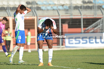 2024-09-10 - Italia's U20 Filippo Mane during the match Elite League Italy U20 - Germany U20 at the 