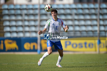 2024-09-10 - Italia's U20 Marco Palestra in action during the match Elite League Italy U20 - Germany U20 at the 