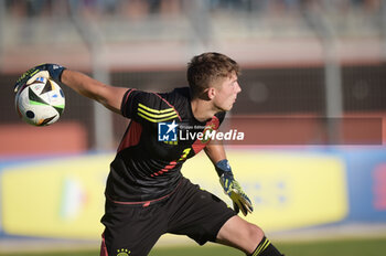 2024-09-10 - Germany's U20 Max Weib in action during the match Elite League Italy U20 - Germany U20 at the 