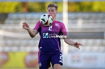 2024-09-10 - Germany's U20 Julian Eitschberger in action during the match Elite League Italy U20 - Germany U20 at the 