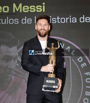 2024-10-17 - Lionel Messi Receives the MARCA America Award, Fort Lauderdale, Florida, USA - 17 Oct 2024 Cordon Press - MESSI MARCA AWARD MIAMI - OTHER - SOCCER