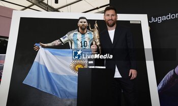 2024-10-17 - Lionel Messi Receives the MARCA America Award, Fort Lauderdale, Florida, USA - 17 Oct 2024 Cordon Press - MESSI MARCA AWARD MIAMI - OTHER - SOCCER