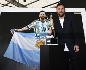 2024-10-17 - Lionel Messi Receives the MARCA America Award, Fort Lauderdale, Florida, USA - 17 Oct 2024 Cordon Press - MESSI MARCA AWARD MIAMI - OTHER - SOCCER