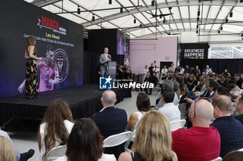 2024-10-17 - Lionel Messi Receives the MARCA America Award, Fort Lauderdale, Florida, USA - 17 Oct 2024 Cordon Press - MESSI MARCA AWARD MIAMI - OTHER - SOCCER