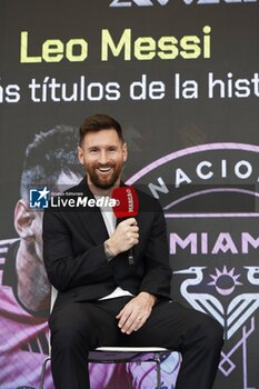 2024-10-17 - Lionel Messi Receives the MARCA America Award, Fort Lauderdale, Florida, USA - 17 Oct 2024 Cordon Press - MESSI MARCA AWARD MIAMI - OTHER - SOCCER