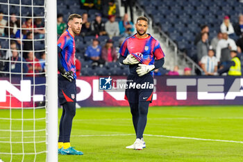 2024-11-18 - United States goalkeepers Matt Turner (left) and Zach Steffen - CONCACAF NATIONS LEAGUE - USA VS JAMAICA - OTHER - SOCCER