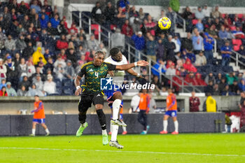 2024-11-18 - Jamaica defender Amari’I Bell (4) battles United States midfielder Yunus Musah (6) - CONCACAF NATIONS LEAGUE - USA VS JAMAICA - OTHER - SOCCER