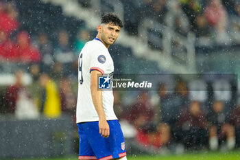 2024-11-18 - United States forward Ricardo Pepi (9) reacts after missing a scoring opportunity in the second half - CONCACAF NATIONS LEAGUE - USA VS JAMAICA - OTHER - SOCCER