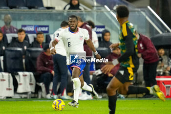 2024-11-18 - United States midfielder Yunus Musah (6) moves the ball - CONCACAF NATIONS LEAGUE - USA VS JAMAICA - OTHER - SOCCER