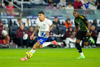 2024-11-18 - United States forward Brandon Vasquez (20) moves the ball - CONCACAF NATIONS LEAGUE - USA VS JAMAICA - OTHER - SOCCER