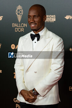 2024-10-28 - Didier Drogba during the red carpet ceremony of the Ballon d'Or (Golden Ball) France Football 2024 on 28 October 2024 at Theatre du Chatelet in Paris, France - FOOTBALL - BALLON D'OR 2024 - RED CARPET CEREMONY - OTHER - SOCCER