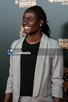 2024-10-28 - Tabitha Chawinga during the red carpet ceremony of the Ballon d'Or (Golden Ball) France Football 2024 on 28 October 2024 at Theatre du Chatelet in Paris, France - FOOTBALL - BALLON D'OR 2024 - RED CARPET CEREMONY - OTHER - SOCCER