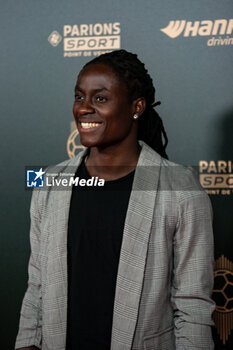 2024-10-28 - Tabitha Chawinga during the red carpet ceremony of the Ballon d'Or (Golden Ball) France Football 2024 on 28 October 2024 at Theatre du Chatelet in Paris, France - FOOTBALL - BALLON D'OR 2024 - RED CARPET CEREMONY - OTHER - SOCCER