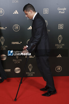 2024-10-28 - Rodrigo Hernandez Cascante aka Rodri of Manchester Cit attends the 68th Ballon D'Or France Football 2024 photocall on October 28, 2024 at Theatre du Chatelet in Paris, France - FOOTBALL - BALLON D'OR 2024 - OTHER - SOCCER