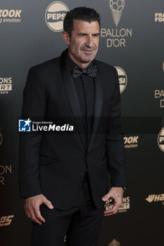 2024-10-28 - Luis Figo attends the 68th Ballon D'Or France Football 2024 photocall on October 28, 2024 at Theatre du Chatelet in Paris, France - FOOTBALL - BALLON D'OR 2024 - OTHER - SOCCER