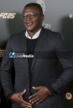 2024-10-28 - Marcel Desailly attends the 68th Ballon D'Or France Football 2024 photocall on October 28, 2024 at Theatre du Chatelet in Paris, France - FOOTBALL - BALLON D'OR 2024 - OTHER - SOCCER