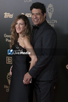 2024-10-28 - Cristina Bellissimo and Rai Souza Vieira de Oliveira attend the 68th Ballon D'Or France Football 2024 photocall on October 28, 2024 at Theatre du Chatelet in Paris, France - FOOTBALL - BALLON D'OR 2024 - OTHER - SOCCER