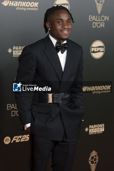 2024-10-28 - Ademola Lookman of Atalanta Bergame and Nigeria attends the 68th Ballon D'Or France Football 2024 photocall on October 28, 2024 at Theatre du Chatelet in Paris, France - FOOTBALL - BALLON D'OR 2024 - OTHER - SOCCER