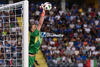 2024-06-09 - Italy's goalkeeper Gianluigi Donnarumma in action - ITALY VS BOSNIA - FRIENDLY MATCH - SOCCER
