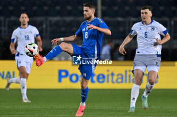 2024-06-09 - Italy's midfielder Jorginho - ITALY VS BOSNIA - FRIENDLY MATCH - SOCCER