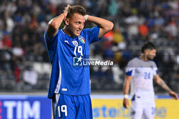 2024-06-09 - Italy's forward Mateo Retegui - ITALY VS BOSNIA - FRIENDLY MATCH - SOCCER