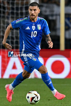 2024-06-09 - Italy's midfielder Lorenzo Pellegrini - ITALY VS BOSNIA - FRIENDLY MATCH - SOCCER