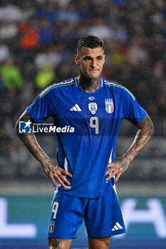 2024-06-09 - Italy's forward Gianluca Scamacca - ITALY VS BOSNIA - FRIENDLY MATCH - SOCCER