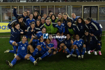 2024-02-23 - Italy Team during the Women's International Friendly Match between Italy Women's National Team vs Ireland Women's National Team on 23 February 2024 at 