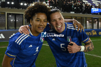 2024-02-23 - Sara Gama (ITA) and Elena Linari (ITA) during the Women's International Friendly Match between Italy Women's National Team vs Ireland Women's National Team on 23 February 2024 at 