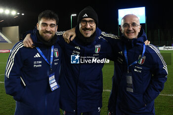 2024-02-23 - The Medical Staff during the Women's International Friendly Match between Italy Women's National Team vs Ireland Women's National Team on 23 February 2024 at 