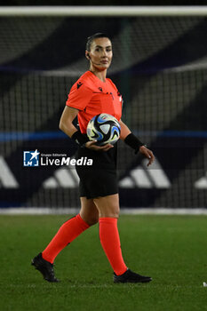 2024-02-23 - Referee Emanuela Rusta (ALB) during the Women's International Friendly Match between Italy Women's National Team vs Ireland Women's National Team on 23 February 2024 at 