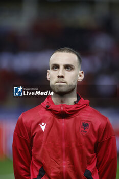 2024-03-22 - Mario Mitaj of Albania during the friendly football match between the national team of Albania and and Chile, on 23 March 2023 at Ennio Tardini Stadium in Parma, Italy. Photo Nderim KACELI - ALBANIA VS CHILE - FRIENDLY MATCH - SOCCER
