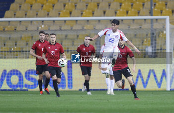 2024-03-22 - Dario Osorio of Chile during the friendly football match between the national team of Albania and and Chile, on 23 March 2023 at Ennio Tardini Stadium in Parma, Italy. Photo Nderim KACELI - ALBANIA VS CHILE - FRIENDLY MATCH - SOCCER