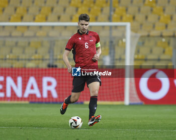 2024-03-22 - Berat Djimsiti of Albania during the friendly football match between the national team of Albania and and Chile, on 23 March 2023 at Ennio Tardini Stadium in Parma, Italy. Photo Nderim KACELI - ALBANIA VS CHILE - FRIENDLY MATCH - SOCCER