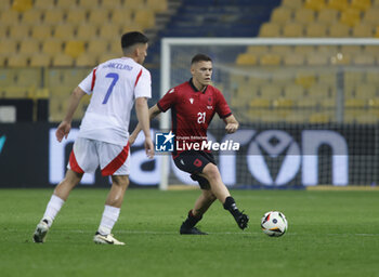 2024-03-22 - -ak21- during the friendly football match between the national team of Albania and and Chile, on 23 March 2023 at Ennio Tardini Stadium in Parma, Italy. Photo Nderim KACELI - ALBANIA VS CHILE - FRIENDLY MATCH - SOCCER