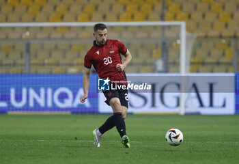 2024-03-22 - Ylber Ramadani of Albania during the friendly football match between the national team of Albania and and Chile, on 23 March 2023 at Ennio Tardini Stadium in Parma, Italy. Photo Nderim KACELI - ALBANIA VS CHILE - FRIENDLY MATCH - SOCCER