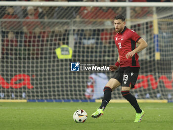 2024-03-22 - Enea Mihaj of Albania during the friendly football match between the national team of Albania and and Chile, on 23 March 2023 at Ennio Tardini Stadium in Parma, Italy. Photo Nderim KACELI - ALBANIA VS CHILE - FRIENDLY MATCH - SOCCER