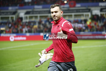 2024-03-22 - Elhan Kastrati of Albania during the friendly football match between the national team of Albania and and Chile, on 23 March 2023 at Ennio Tardini Stadium in Parma, Italy. Photo Nderim KACELI - ALBANIA VS CHILE - FRIENDLY MATCH - SOCCER
