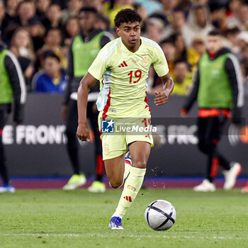 2024-03-22 - Lamine Yamal of Spain during the International Friendly football match between Spain and Colombia on 22 March 2024 at the London Stadium in London, England - FOOTBALL - FRIENDLY GAME - SPAIN V COLOMBIA - FRIENDLY MATCH - SOCCER
