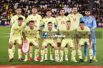 2024-03-22 - Team of Spain during the International Friendly football match between Spain and Colombia on 22 March 2024 at the London Stadium in London, England - FOOTBALL - FRIENDLY GAME - SPAIN V COLOMBIA - FRIENDLY MATCH - SOCCER
