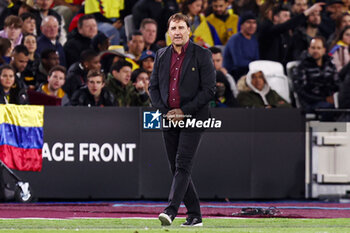 2024-03-22 - Colombia coach Néstor Lorenzo during the International Friendly football match between Spain and Colombia on 22 March 2024 at the London Stadium in London, England - FOOTBALL - FRIENDLY GAME - SPAIN V COLOMBIA - FRIENDLY MATCH - SOCCER