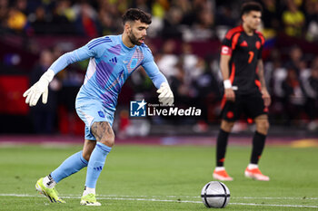 2024-03-22 - David Raya of Spain during the International Friendly football match between Spain and Colombia on 22 March 2024 at the London Stadium in London, England - FOOTBALL - FRIENDLY GAME - SPAIN V COLOMBIA - FRIENDLY MATCH - SOCCER