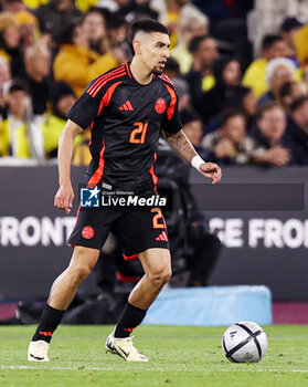 2024-03-22 - Daniel Munoz of Colombia during the International Friendly football match between Spain and Colombia on 22 March 2024 at the London Stadium in London, England - FOOTBALL - FRIENDLY GAME - SPAIN V COLOMBIA - FRIENDLY MATCH - SOCCER